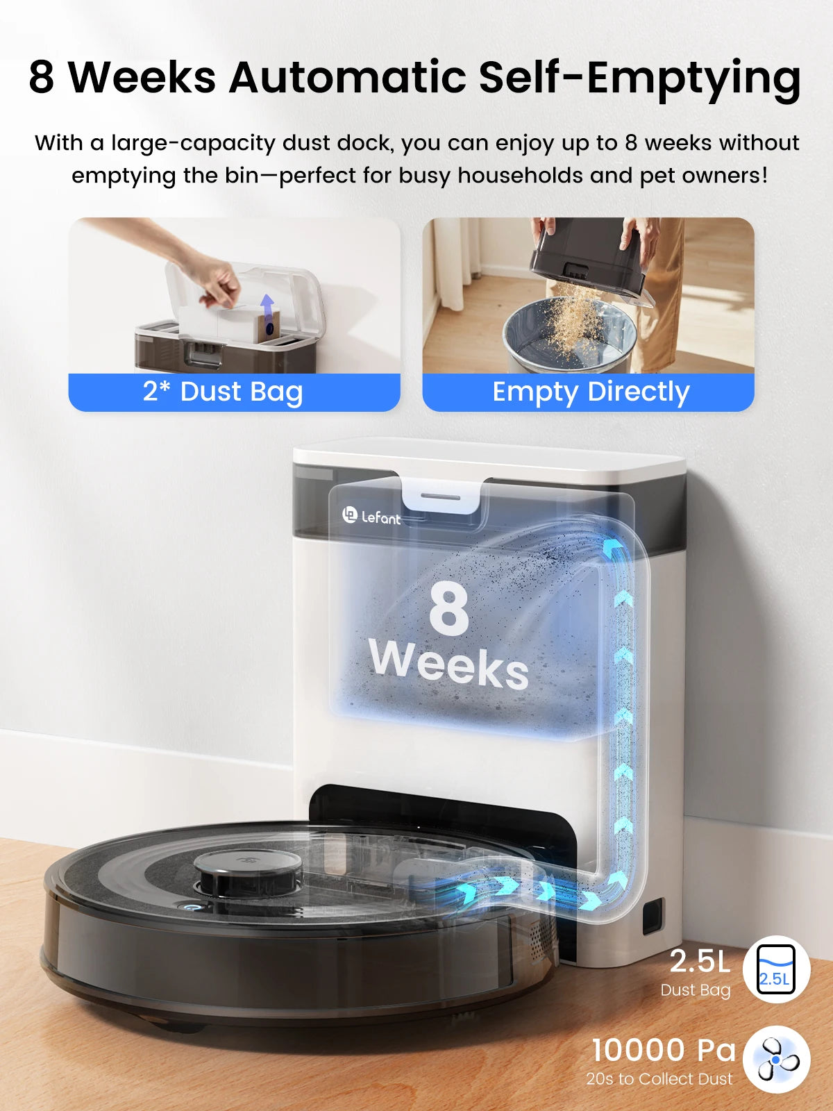 Lefant Smart Clean™ Robot Vacuum